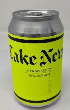 Omnipollo Cake News Strawberry Double Breakfast Stout